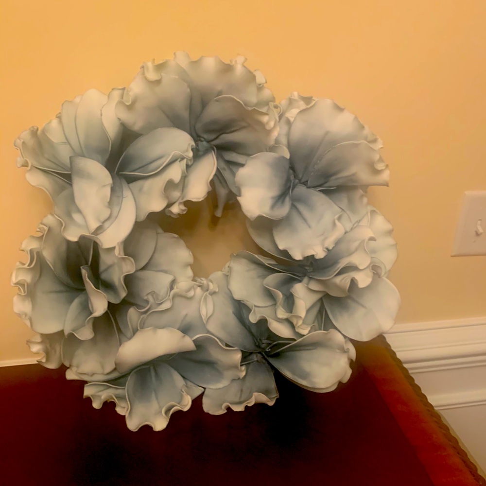 Foam floral wreath